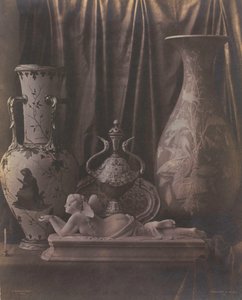 Still Life with Porcelain by Louis Rémy Robert