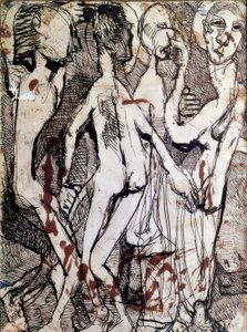 Composition with Figures by Louis Soutter