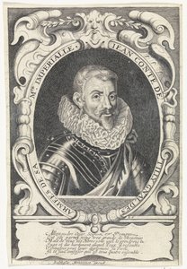 Portrait of Johann Tserclaes, Count of Tilly by Louis Spirinx