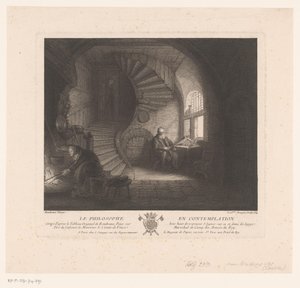 Contemplating Philosopher by Louis Surugue