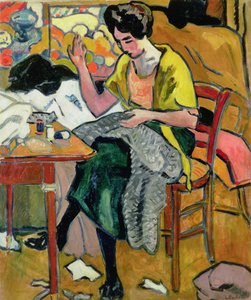 The Seamstress by Louis Valtat
