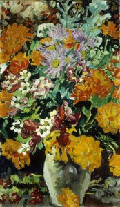 Vase of Flowers by Louis Valtat