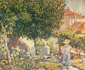 Woman in the Garden