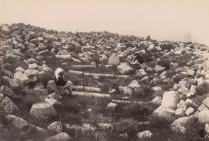 Ruins near Beirut, Lebanon by Louis Vignes