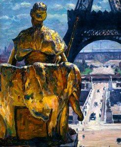 The Eiffel Tower by Louis Welden Hawkins