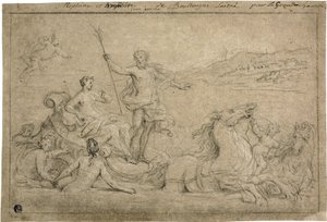 Triumph of Neptune and Amphitrite by Louis de Boullongne