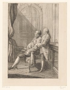 Portrait of Louis Philippe I of Orléans and His Son Louis Philippe II of Orléans by Louis de Carmontelle