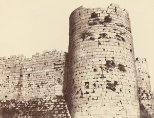 Kalaat-El-Hosn, Second Enclosure, Exterior, Southwest Corner Tower