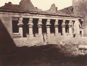 Philae, Inner Courtyard, West Colonnade