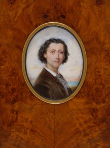 Portrait of the Composer Franz Liszt, 1836 by Louise Besnard née Vaillant
