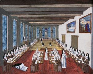 Port-Royal des Champs Abbey, refectory