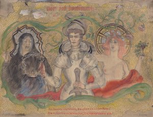 Allegory to a Poem by Lovis Corinth