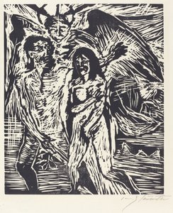 The Expulsion from Paradise by Lovis Corinth