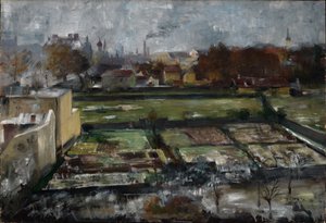 View from Munich Studio by Lovis Corinth