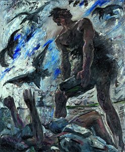 Cain by Lovis Corinth