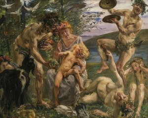 The Childhood of Zeus by Lovis Corinth