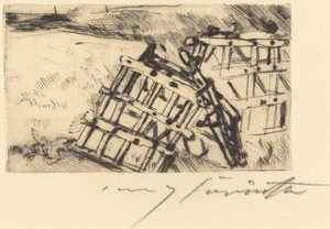 Harrow by Lovis Corinth