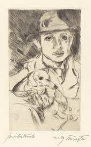 Boy with Dog