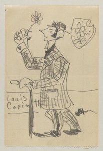 Lovis Corinth to Carl Strathmann by Lovis Corinth