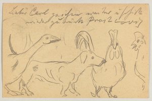 Lovis Corinth to Carl Strathmann: Postcard, Postmarked August 26, 1905 by Lovis Corinth