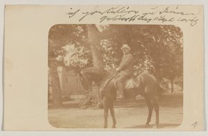 Lovis Corinth to Carl Strathmann: Postcard, Postmarked September 5, 1910