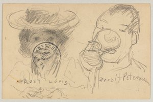 Lovis Corinth to Carl Strathmann: Postcard, Postmarked December 17, 1902 by Lovis Corinth
