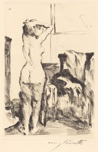 Study of a Model by Lovis Corinth