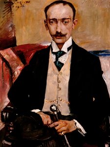 Portrait of Dr. Karl Schwarz by Lovis Corinth