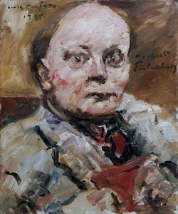 Portrait of the poet Herbert Eulenberg by Lovis Corinth