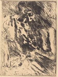 Death and the Woman, 1921 published 1922 by Lovis Corinth