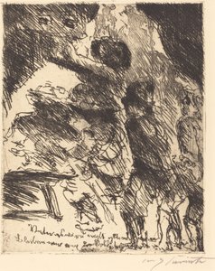Father, It Will Not End Well, Let Us Stay Away from the Soldiers by Lovis Corinth