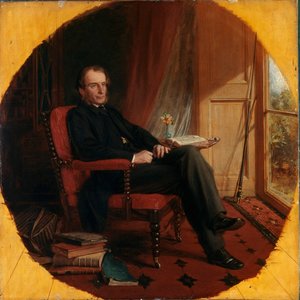 Portrait of the English Writer Charles Kingsley