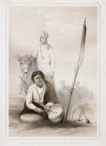 Fakeer Attached to the Suite of the Governor General in Camp, 1844 by Lowes Dickinson
