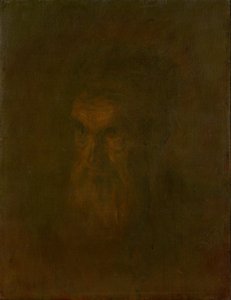 Head Study of an Old Man by Laszlo Mednyanszky