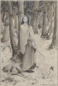 Joan of Arc Hearing the Voices
