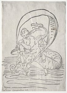 The Triumph of Amphitrite by Luca Cambiaso