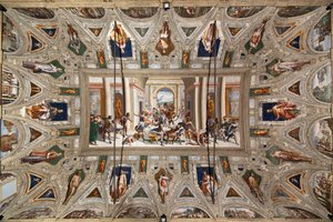 The story of Ulysses (the return), ceiling of Salone Cambiaso