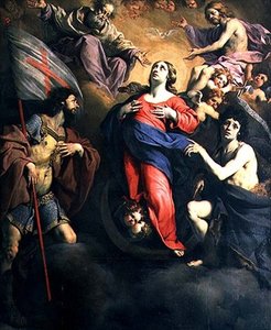 Assumption of the Virgin by Luca Ferrari