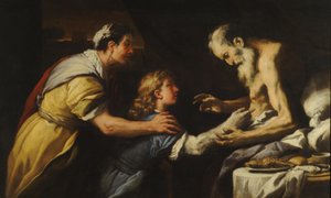 Presentation of Jacob to Isaac by Luca Giordano