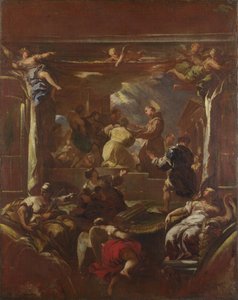 Saint Anthony of Padua Restores the Foot of a Man by Luca Giordano