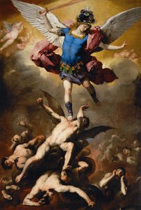 The Fall of the Rebel Angels by Luca Giordano