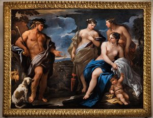 The Judgment of Paris (second half 17th century) by Luca Giordano