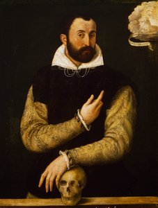 Portrait of Girolamo Rossi by Luca Longhi