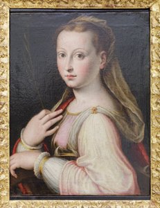 St. Catherine of Alexandria by Luca Longhi