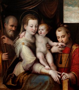 The Holy Family and St. Stephen, c.1560