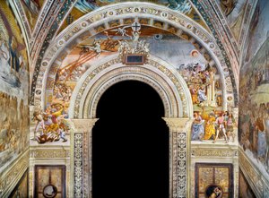 Apocalypse, from Last Judgment fresco cycle by Luca Signorelli