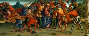 Capture of Christ (detail) by Luca Signorelli