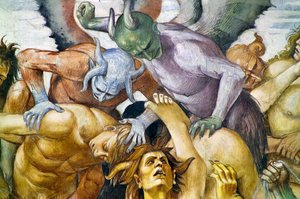 Damned in Hell, from Last Judgment Fresco Cycle