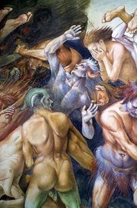 Damned in Hell, from Last Judgment Fresco Cycle