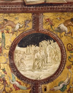 Dante and Virgil in Hell, scene from Divine Comedy, by Dante Alighieri